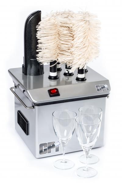 Stemshine Pro wine glass polisher and dryer